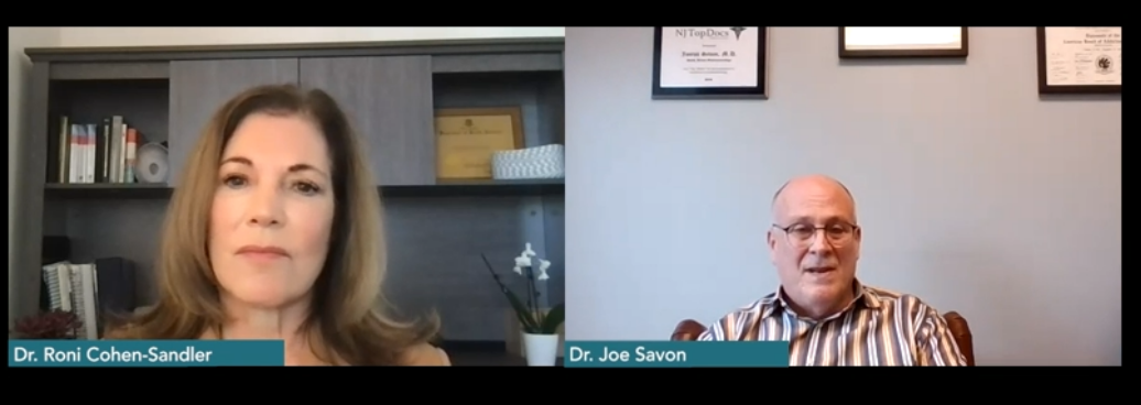 Dr. Roni Cohen-Sandler-interviews Dr. Joe Savon of New Life Medical Addiction Services about the opioid crisis